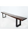 Banca Acacia Live Edge 240 x 35 cms.