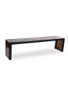 Banca Madera de Mango y Metal 180 CM